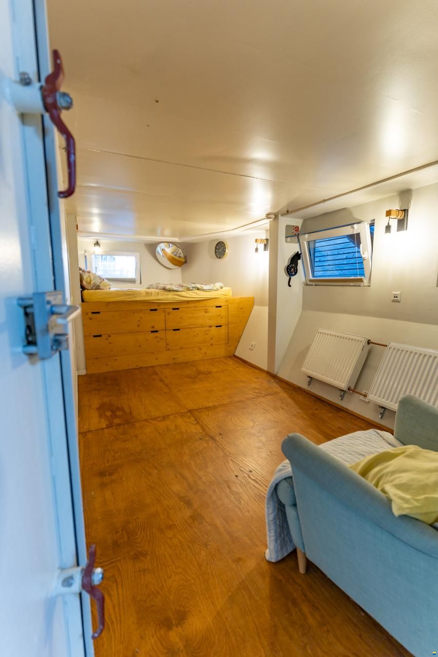 Hausboot Wohnschiff XXL 2 Stock 19,96 x