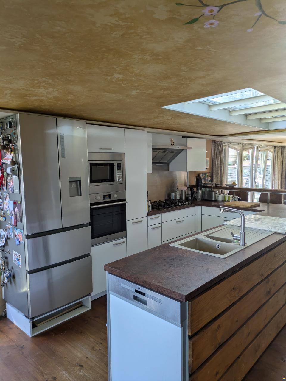 Hausboot Wohnschiff XXL 2 Stock 19,96 x