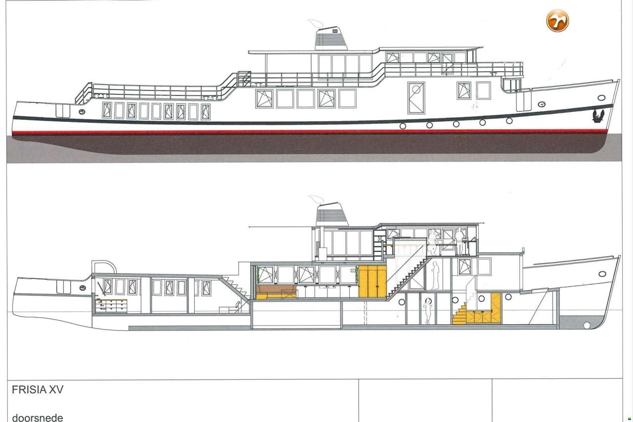 Live aboard MY With berth in Amsterdam