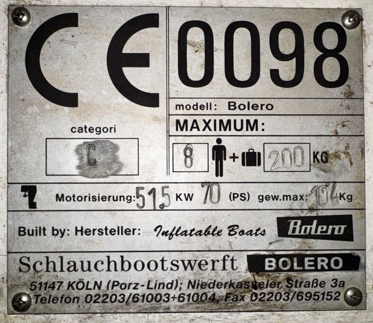 Bolero 430 PT