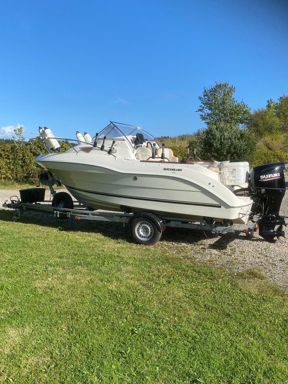 Quicksilver 540 – Suzuki 140 HK – Topuds