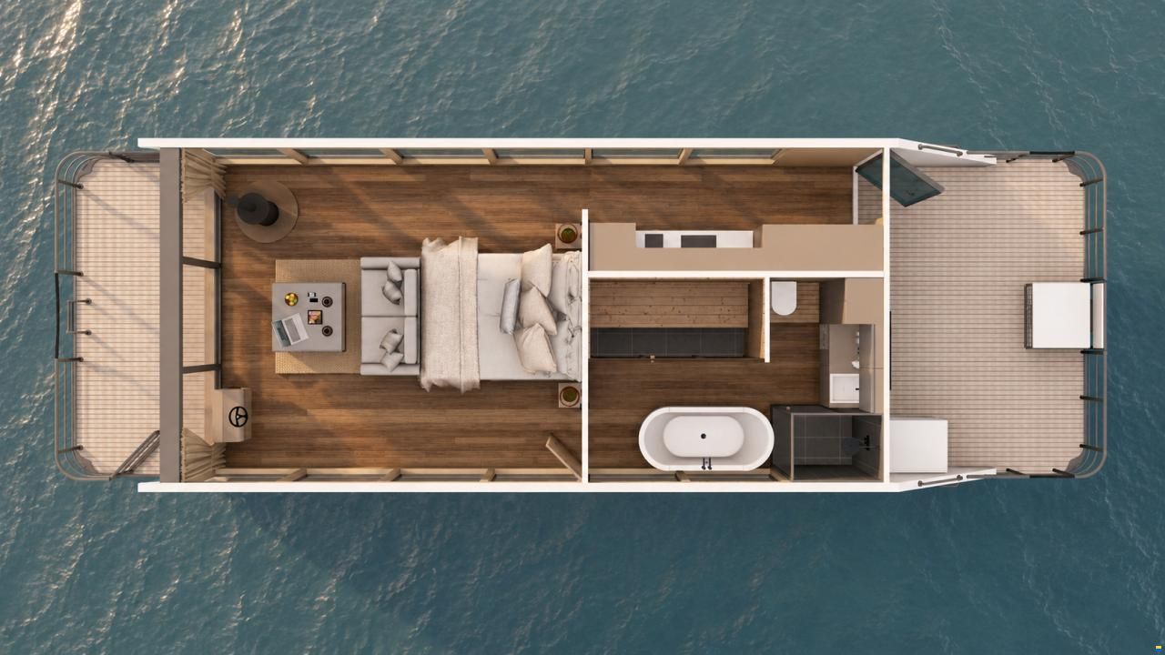 Desidus LAKE SUITE Hausboot | Hausyacht | Solar