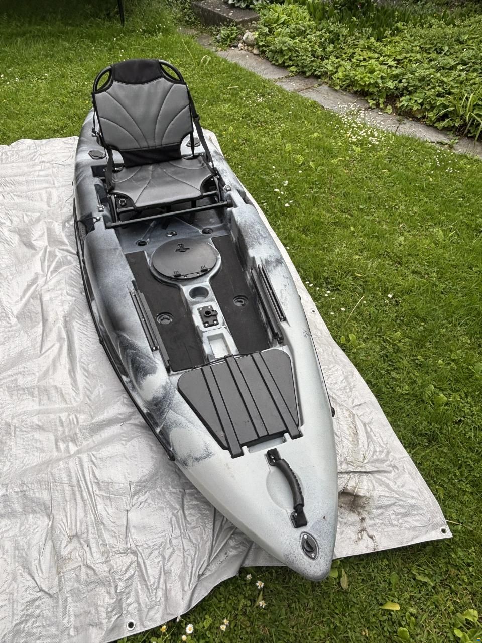 Angelkajak Waterside Allround mit Slipwa