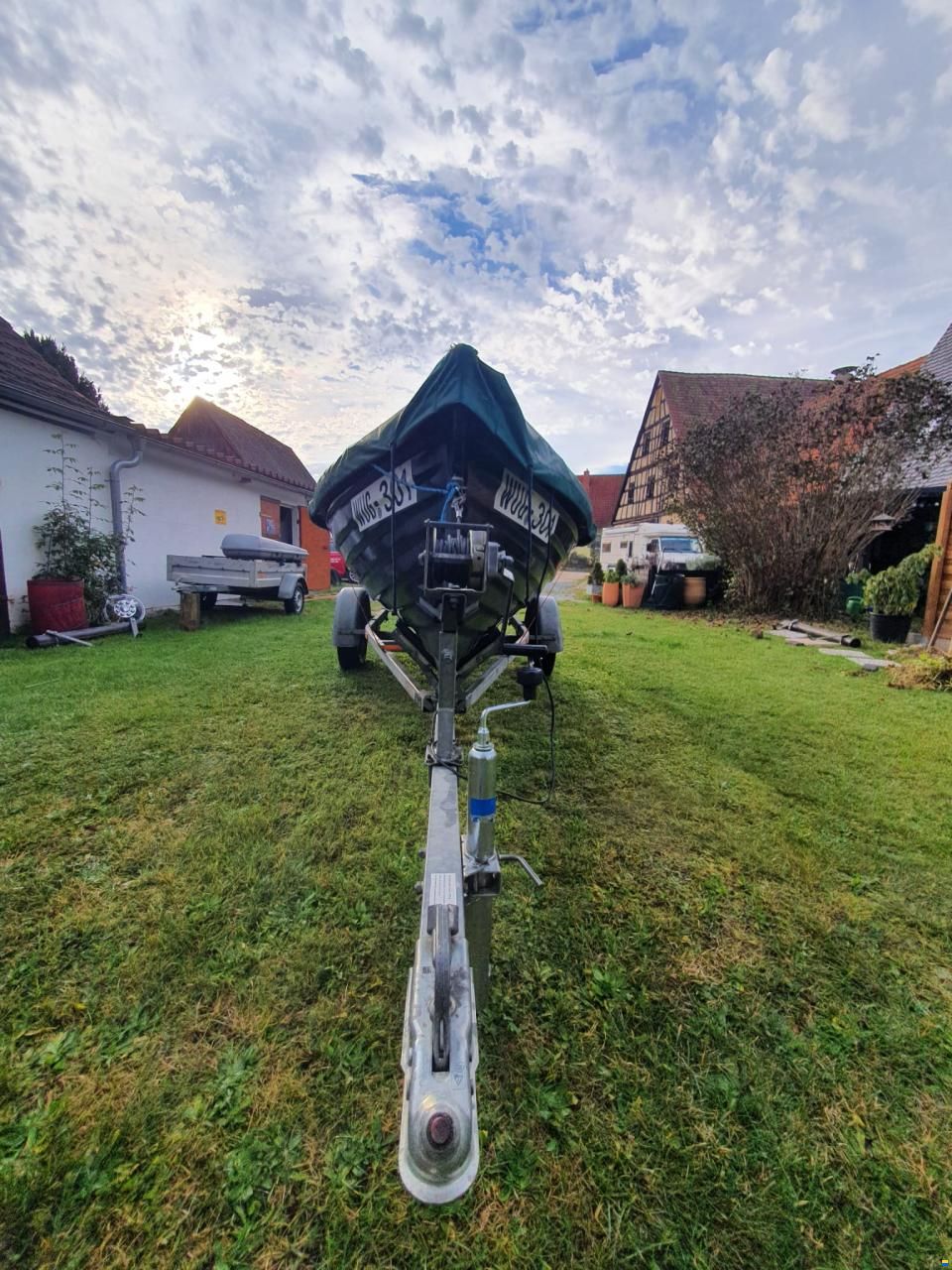Burke Lake Fischerboot