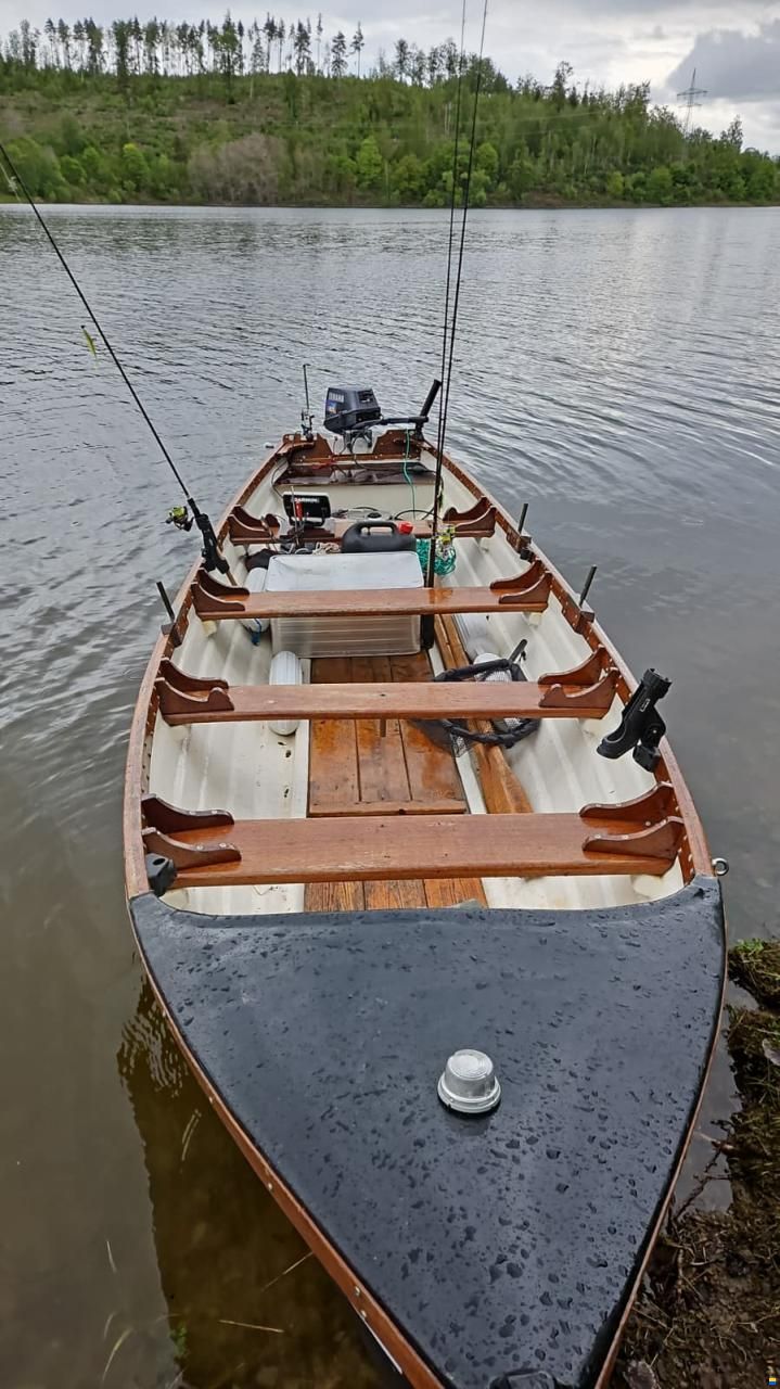 Burke Lake Fischerboot