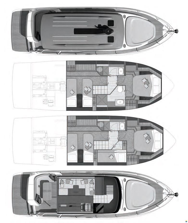 Cranchi T36 crossover