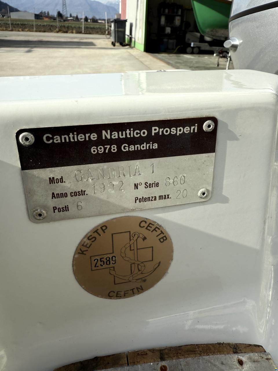 Prosperi Gandria 1 autovuotante