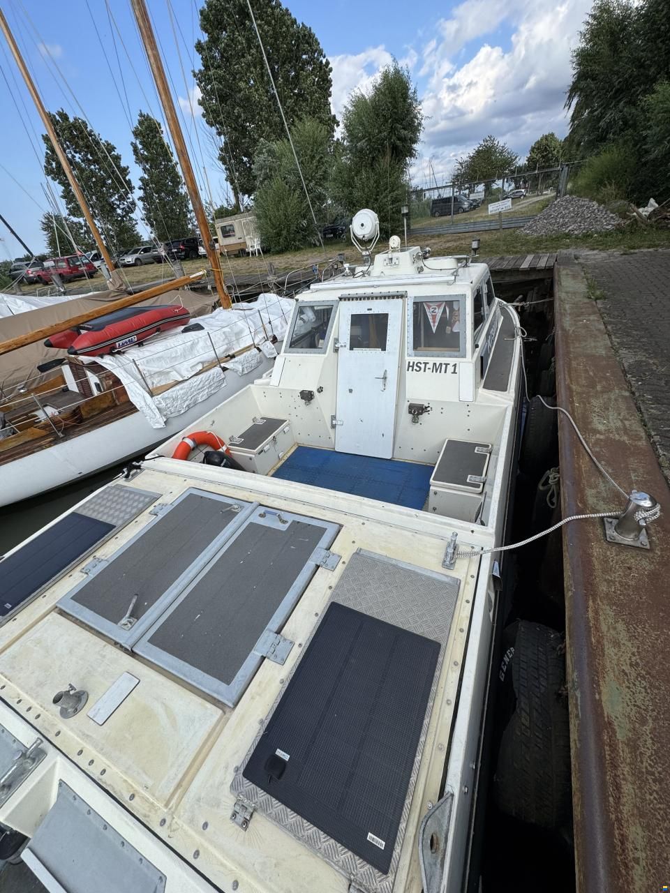 Rechlin Ehem. DDR Grenzsicherungsboot GSB 075.5