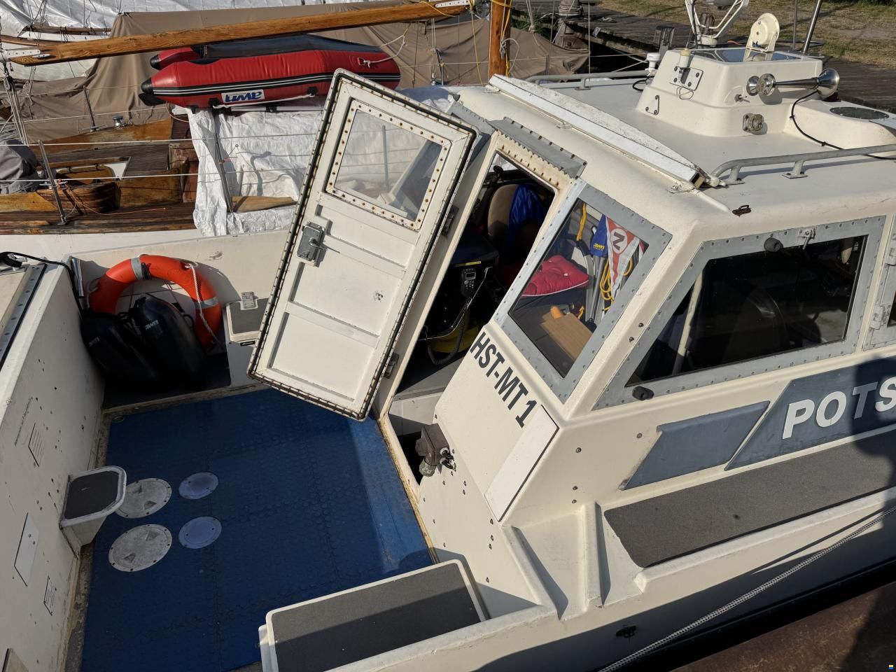 Rechlin Ehem. DDR Grenzsicherungsboot GSB 075.5
