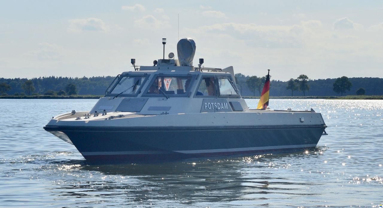 Rechlin Ehem. DDR Grenzsicherungsboot GSB 075.5