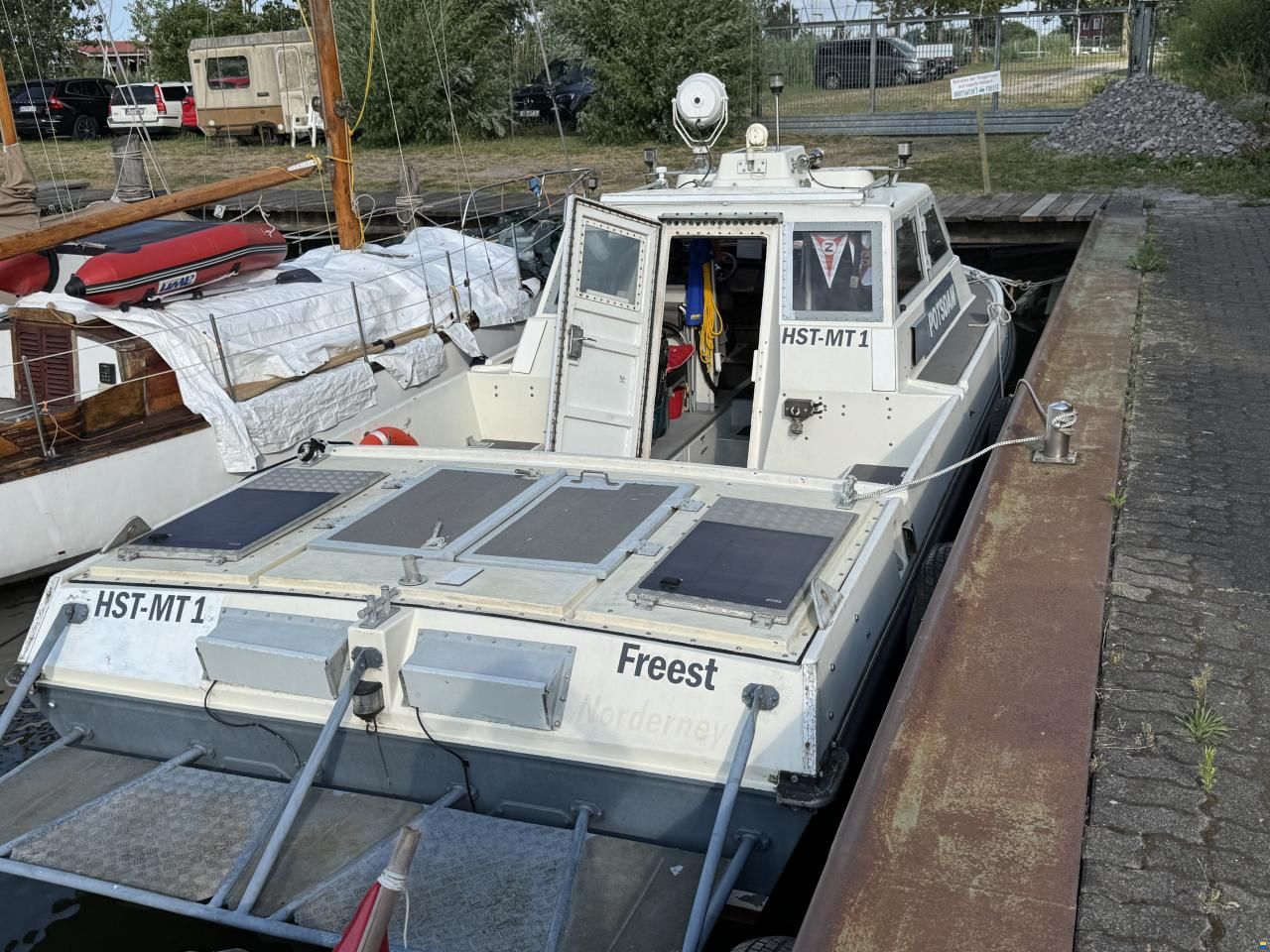 Rechlin Ehem. DDR Grenzsicherungsboot GSB 075.5