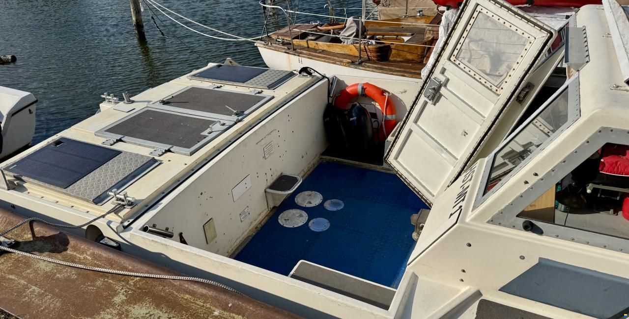 Rechlin Ehem. DDR Grenzsicherungsboot GSB 075.5