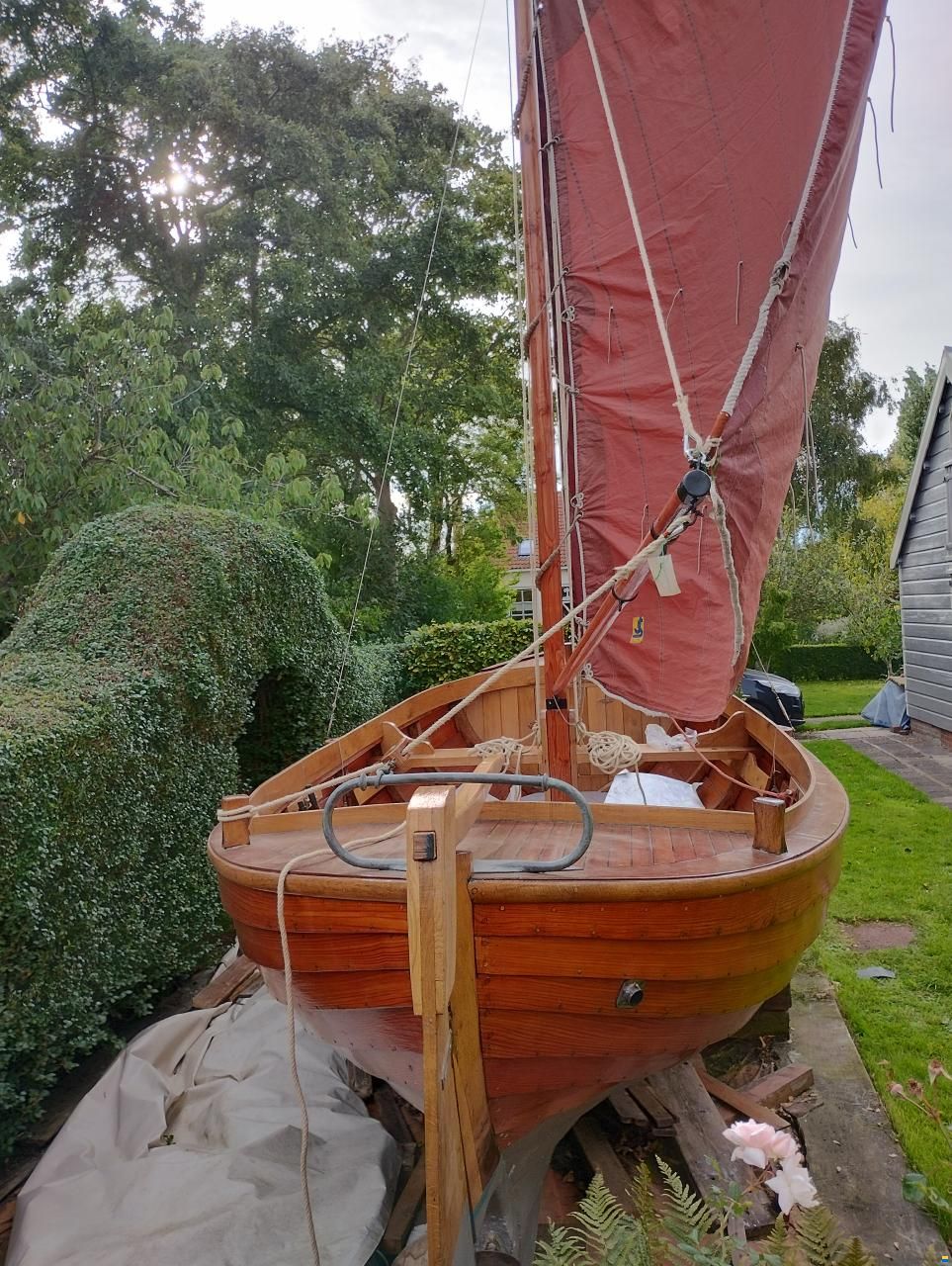 Zweedse zeilsloep/smakkejolle