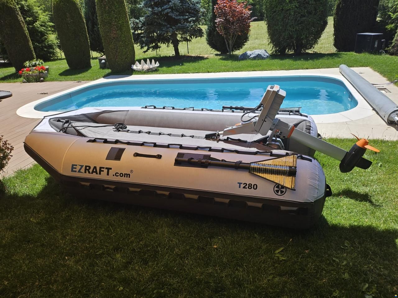 EZRAFT T280 Moteur Torqeedo Travel 1103