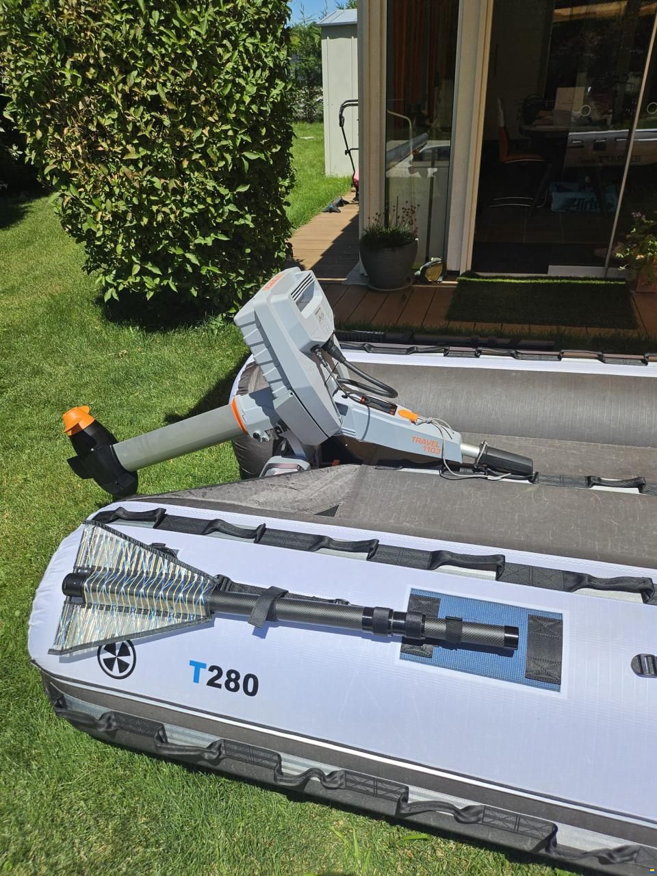 EZRAFT T280 Moteur Torqeedo Travel 1103