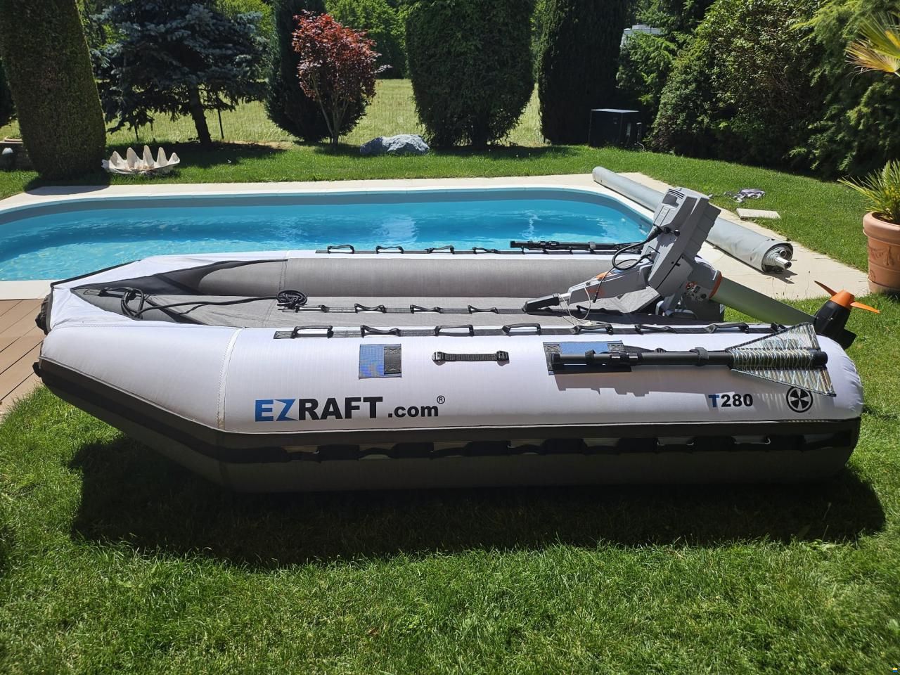 EZRAFT T280 Moteur Torqeedo Travel 1103