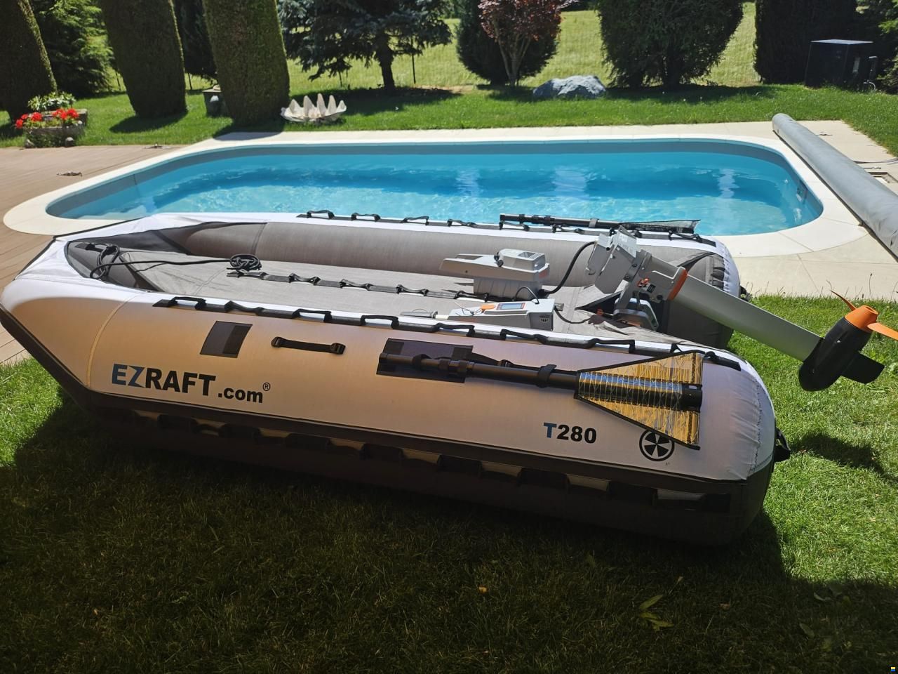 EZRAFT T280 Moteur Torqeedo Travel 1103