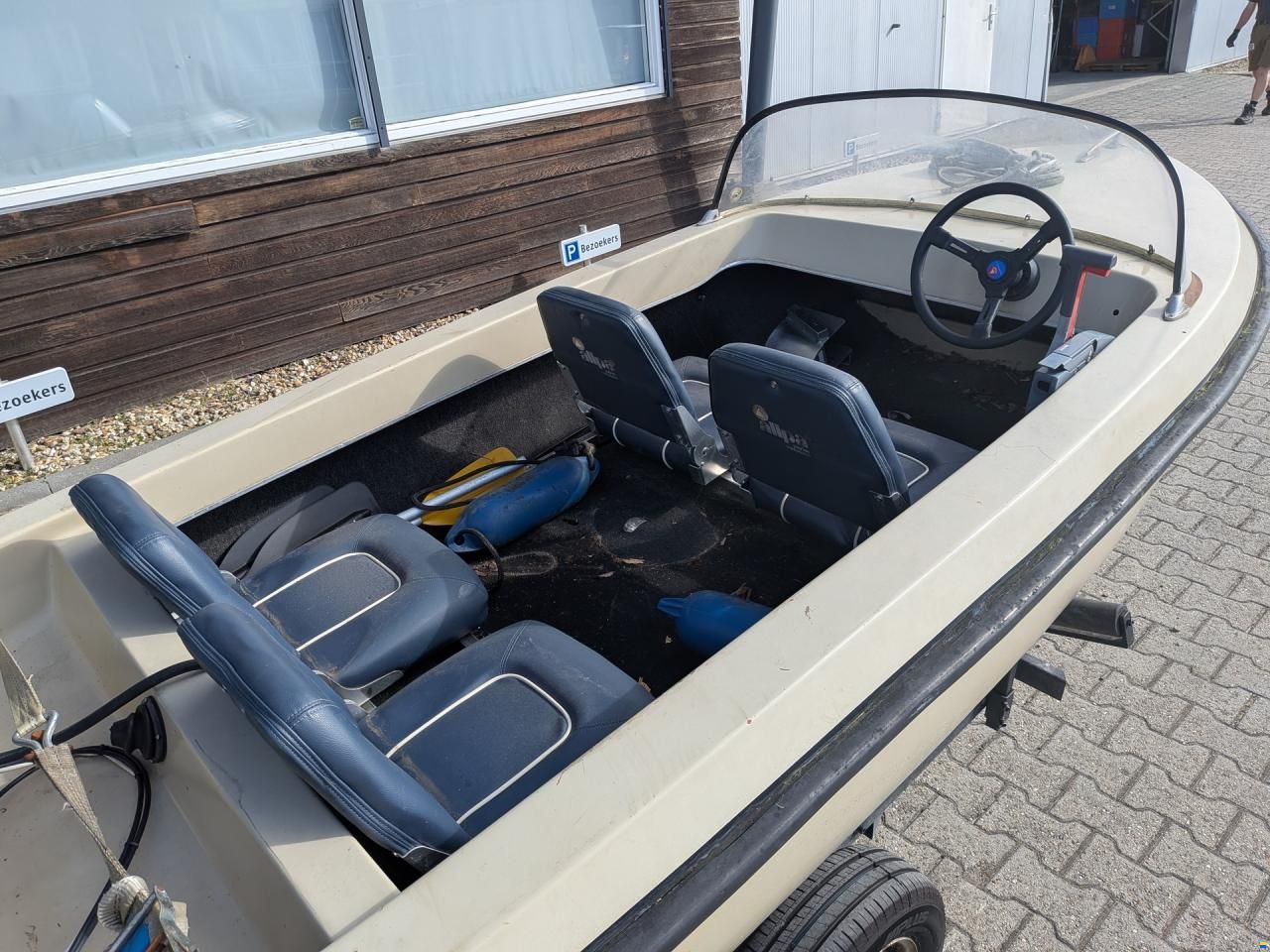 Boot met trailer