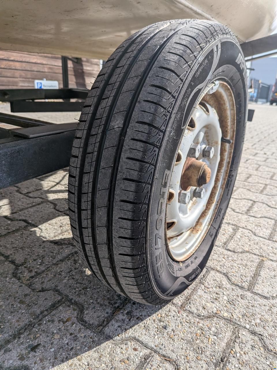 Boot met trailer