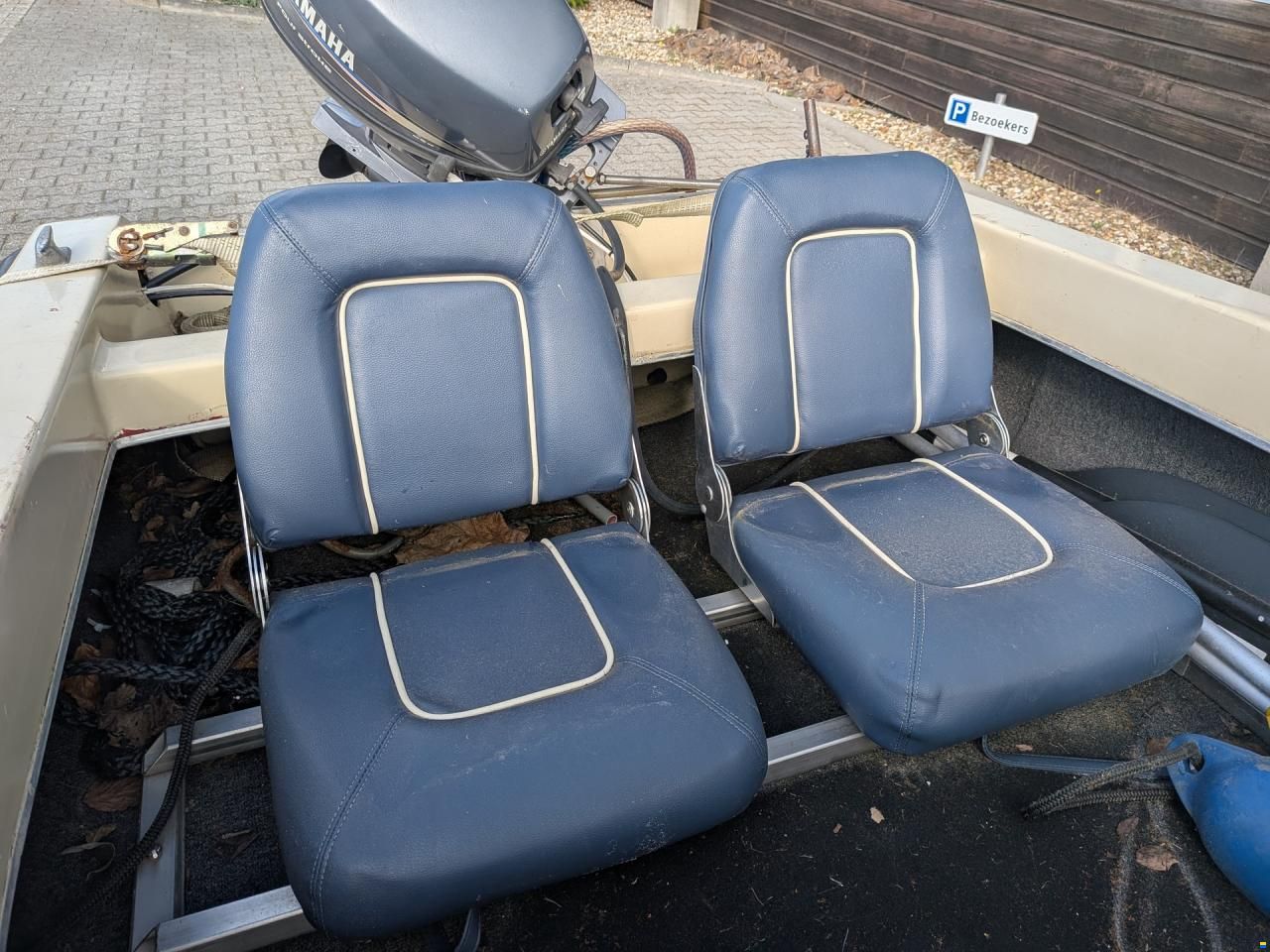 Boot met trailer