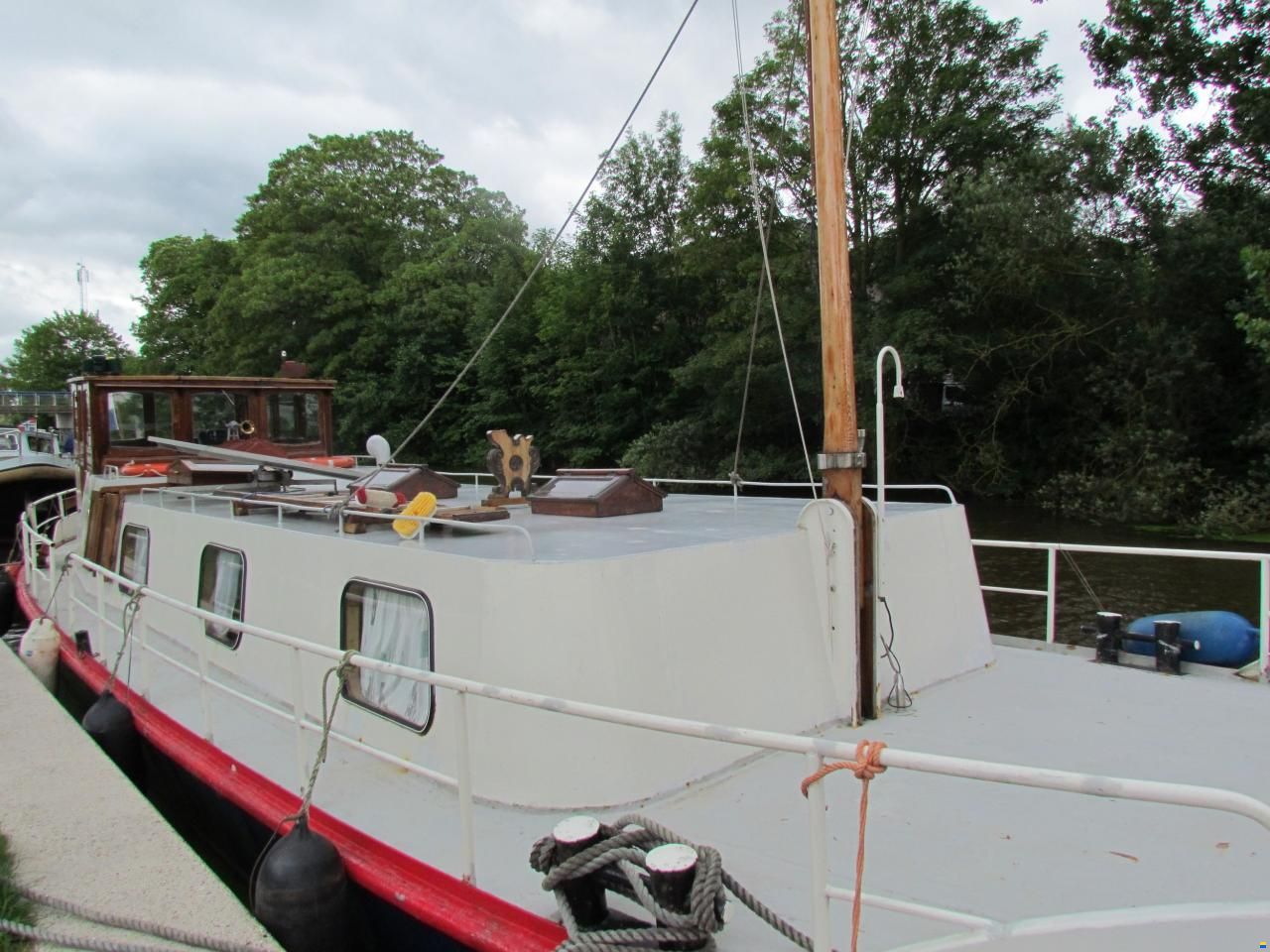 Hamburger Schuit Varend Woonschip