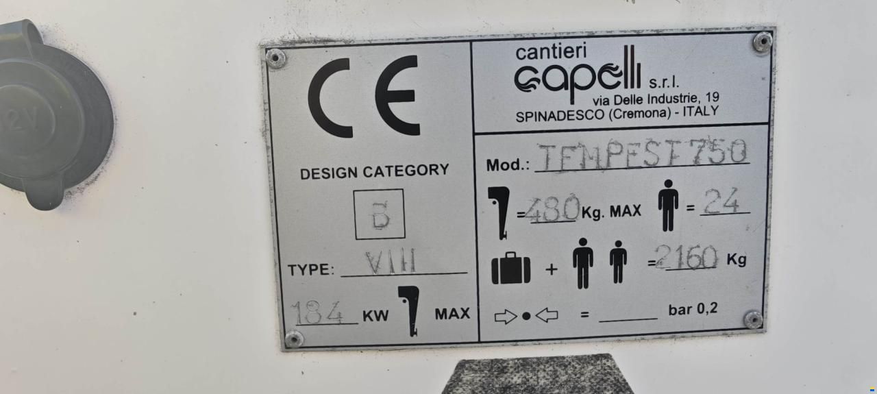 Capelli Tempest 750