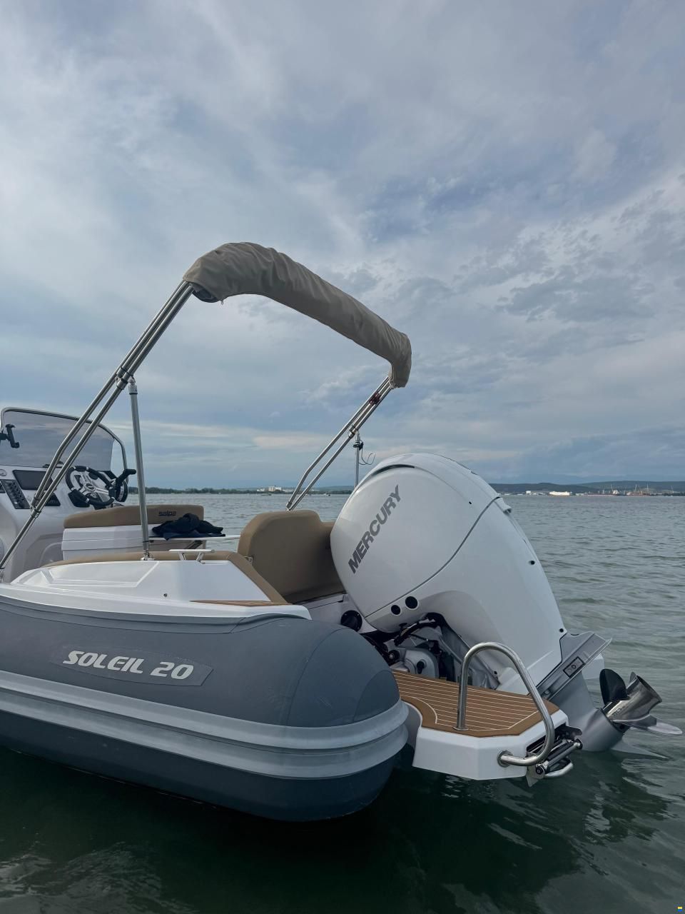 Salpa Soleil 20 Mercury 150 bianco