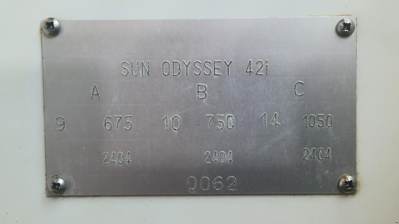 Jeanneau Sun Odyssey 42i