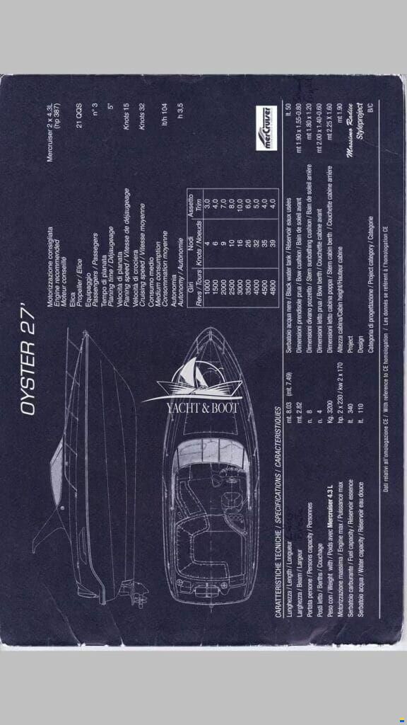Sessa Oyster 27