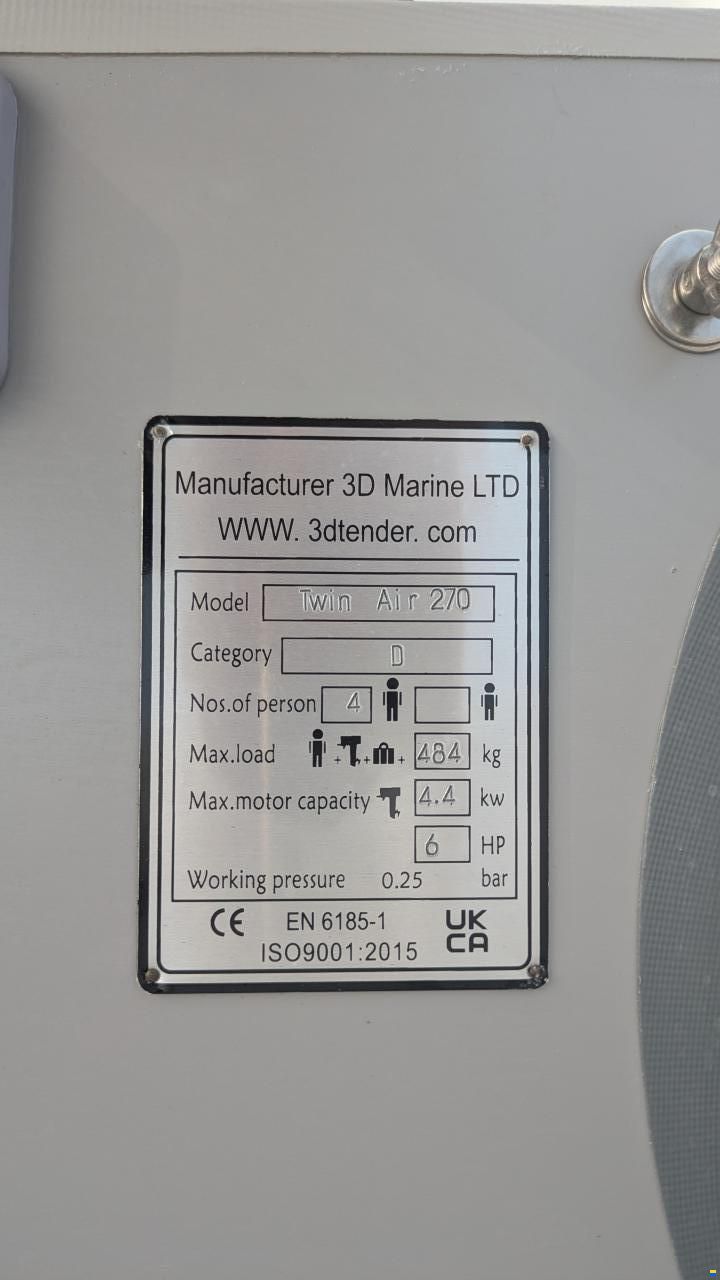 3D Tender Twin Air 270