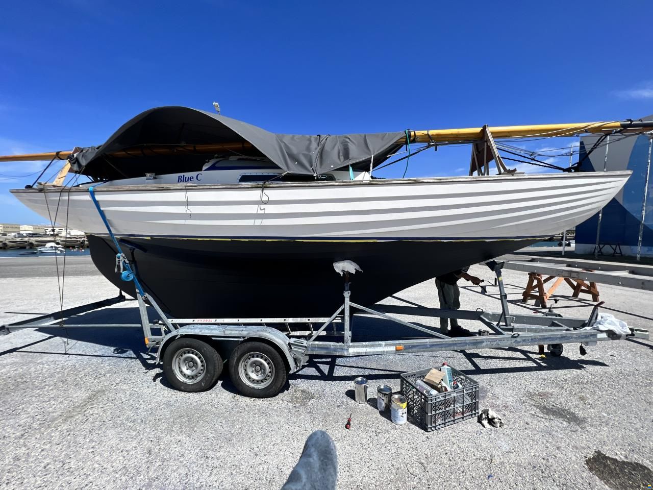 Folkeboot - Nordic Folkboat F GER 810