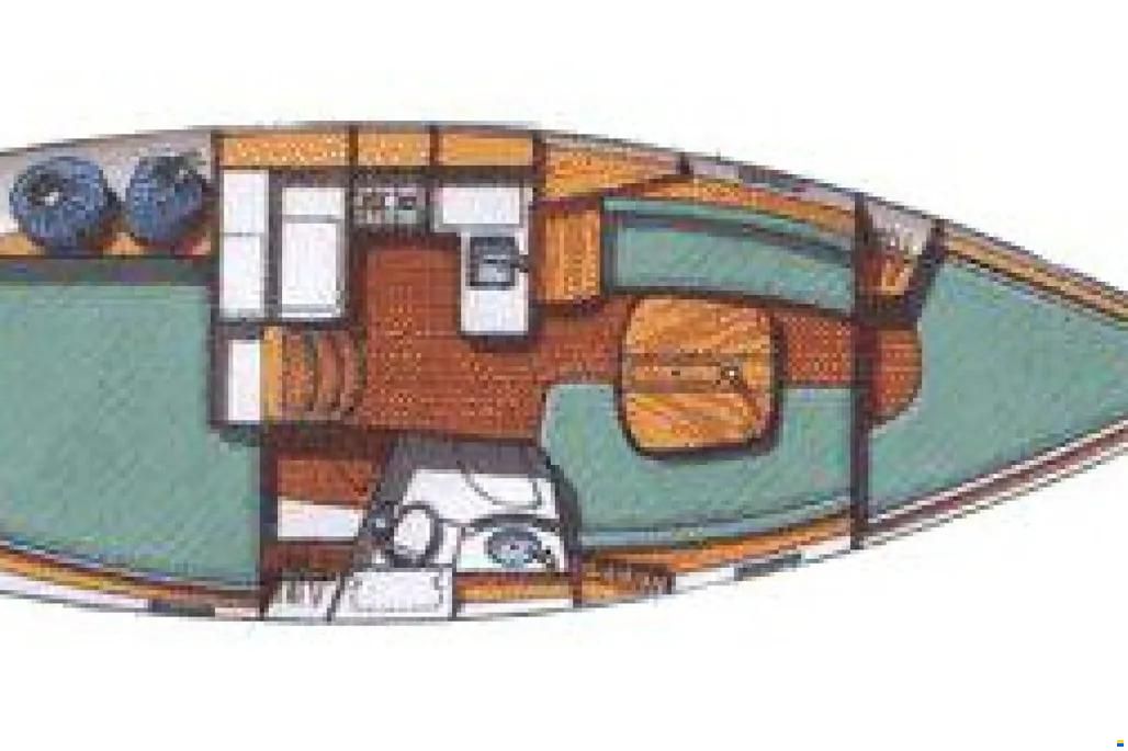 Beneteau Oceanis 331 10,40 x 3,5 x 1,65