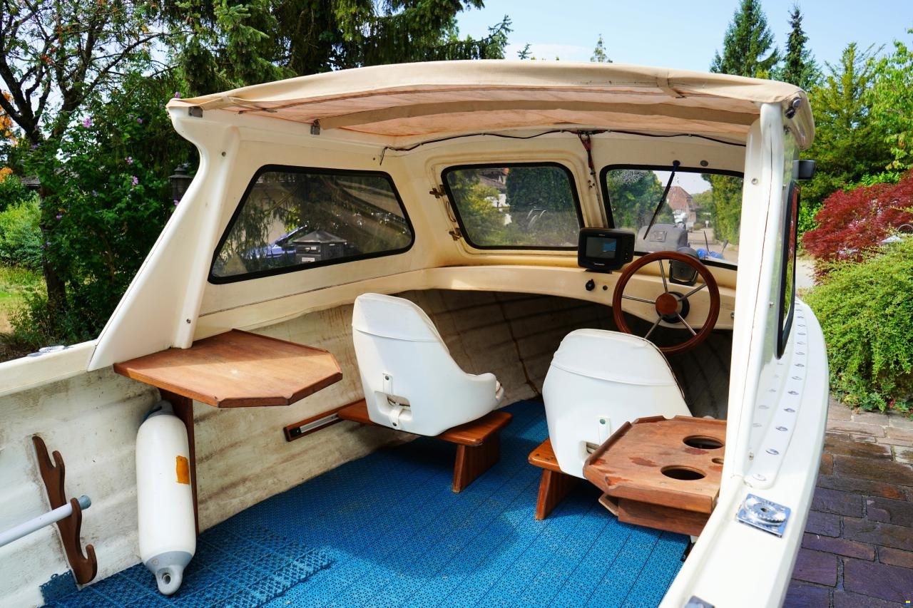 Abegglen 505 Halbkabinenboot
