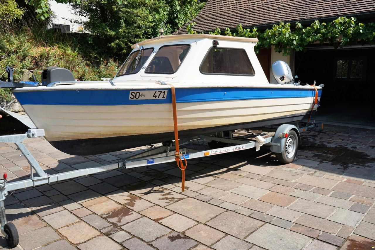 Abegglen 505 Halbkabinenboot