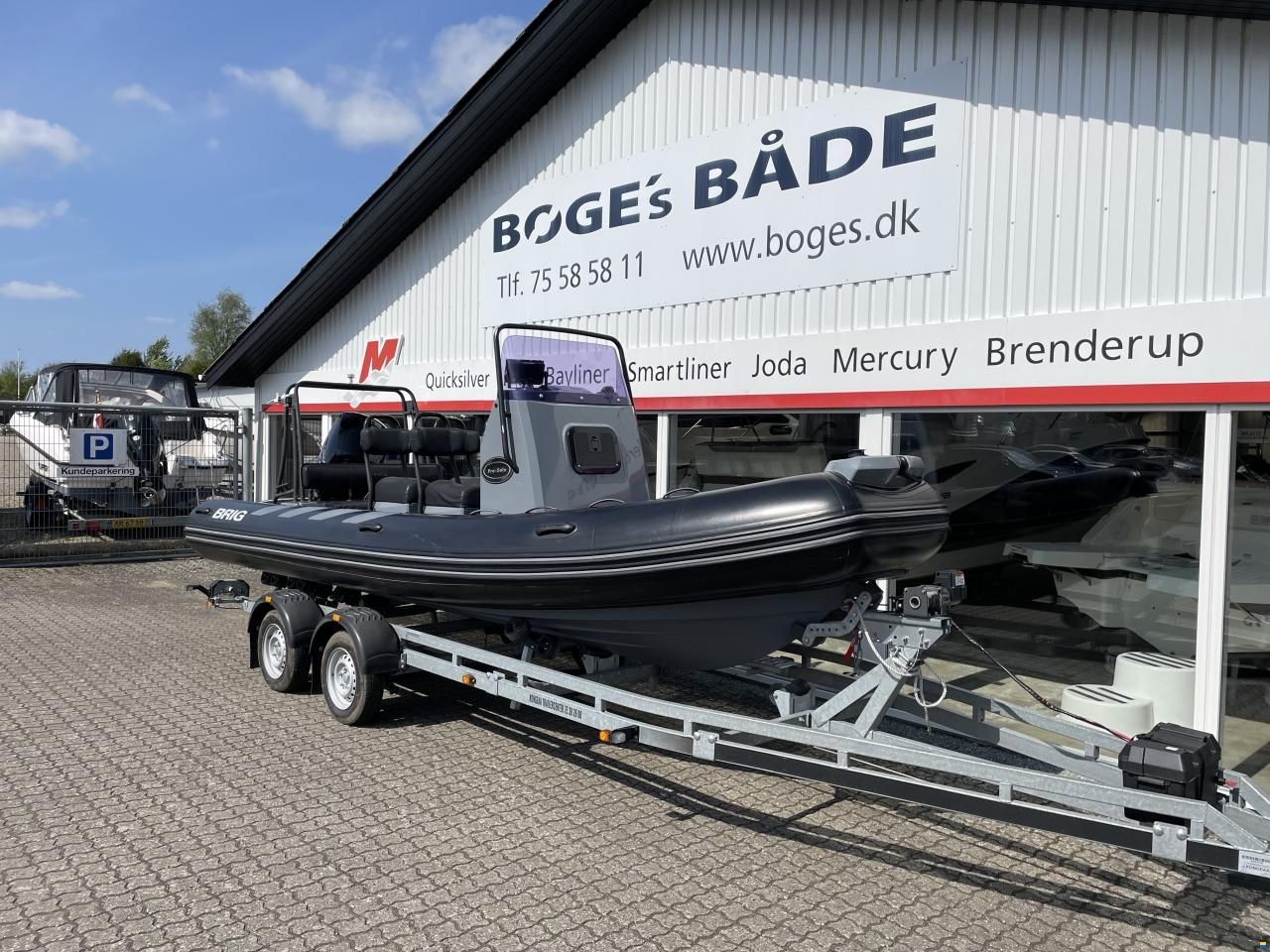 Brig Inflatable Boats 610 RIB med F150 Mercury-EFI SeaPro 3,0L