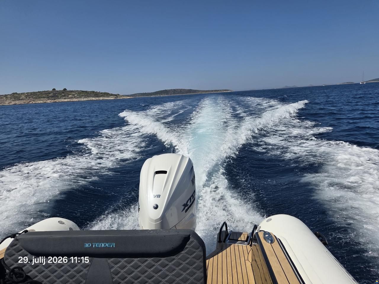 3D Tender DREAM 850 HYPALON WHITE CARBON