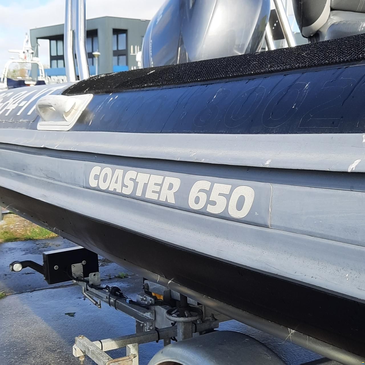 Yamaha Rib met trailer