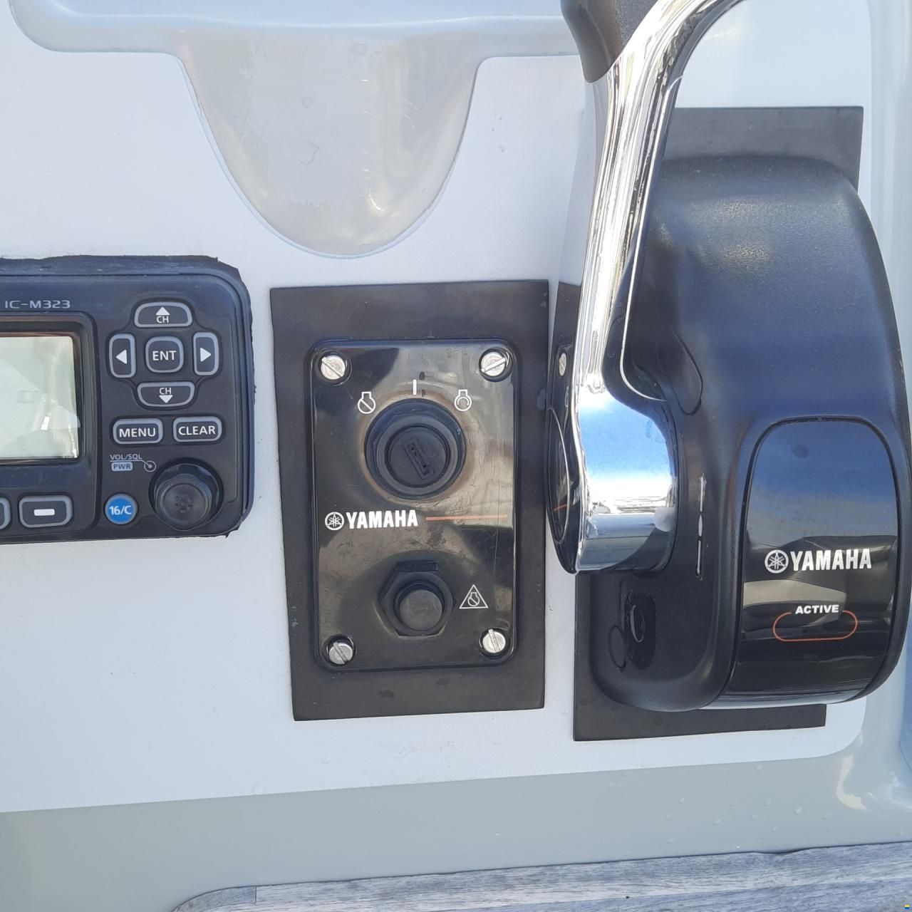 Yamaha Rib met trailer