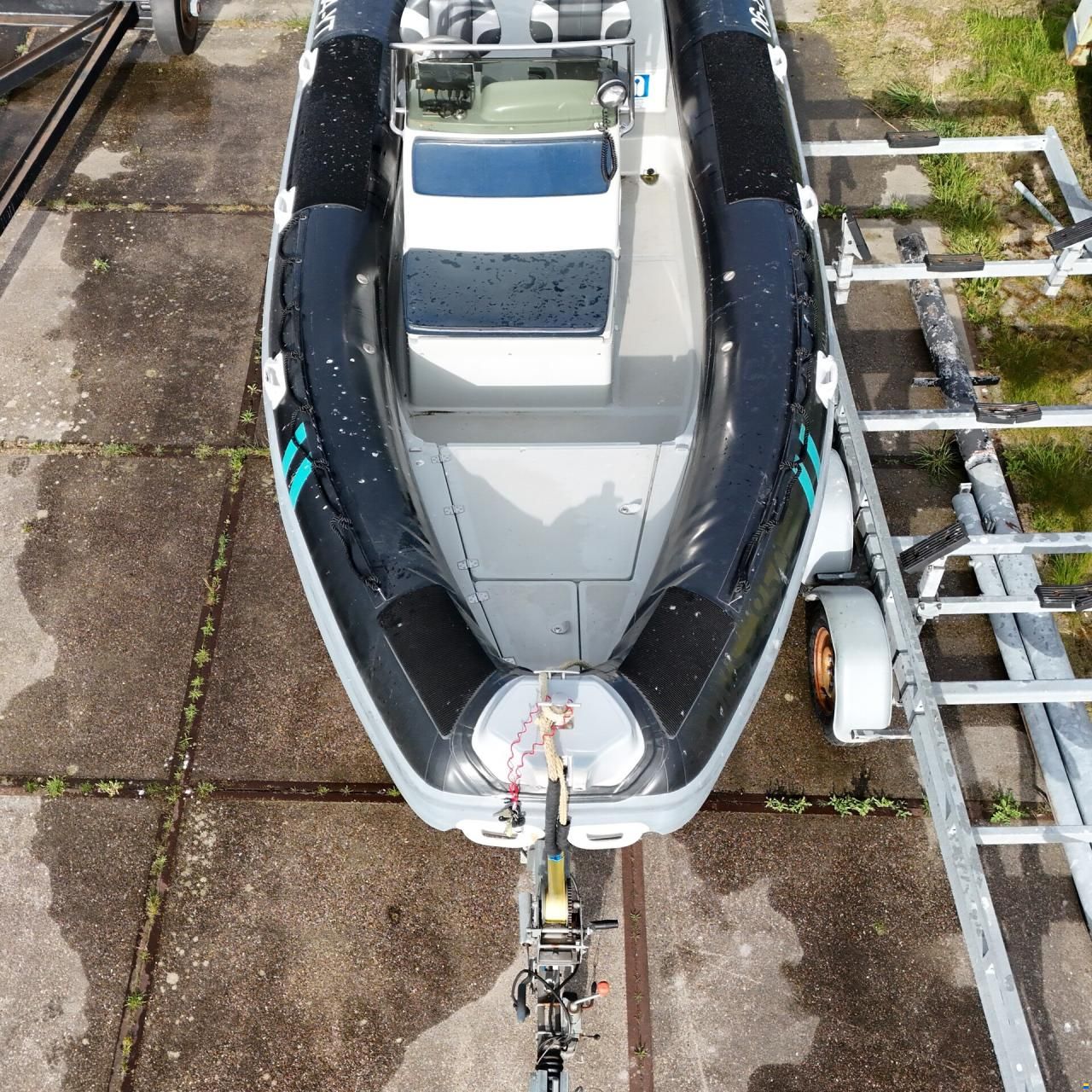 Yamaha Rib met trailer
