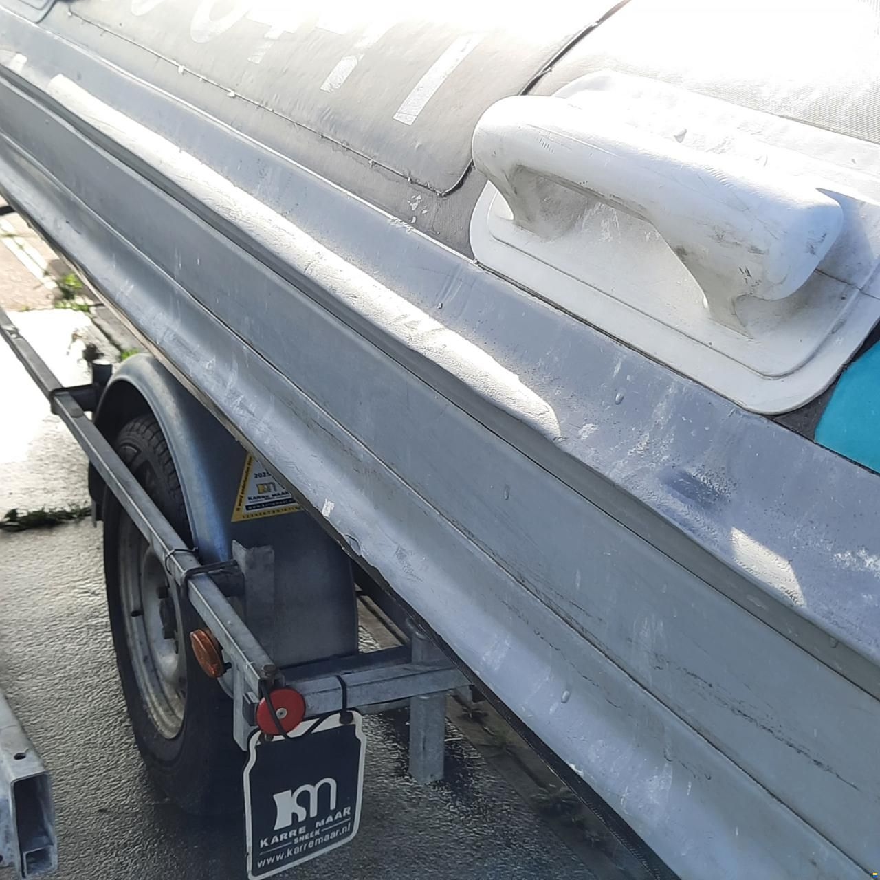 Yamaha Rib met trailer