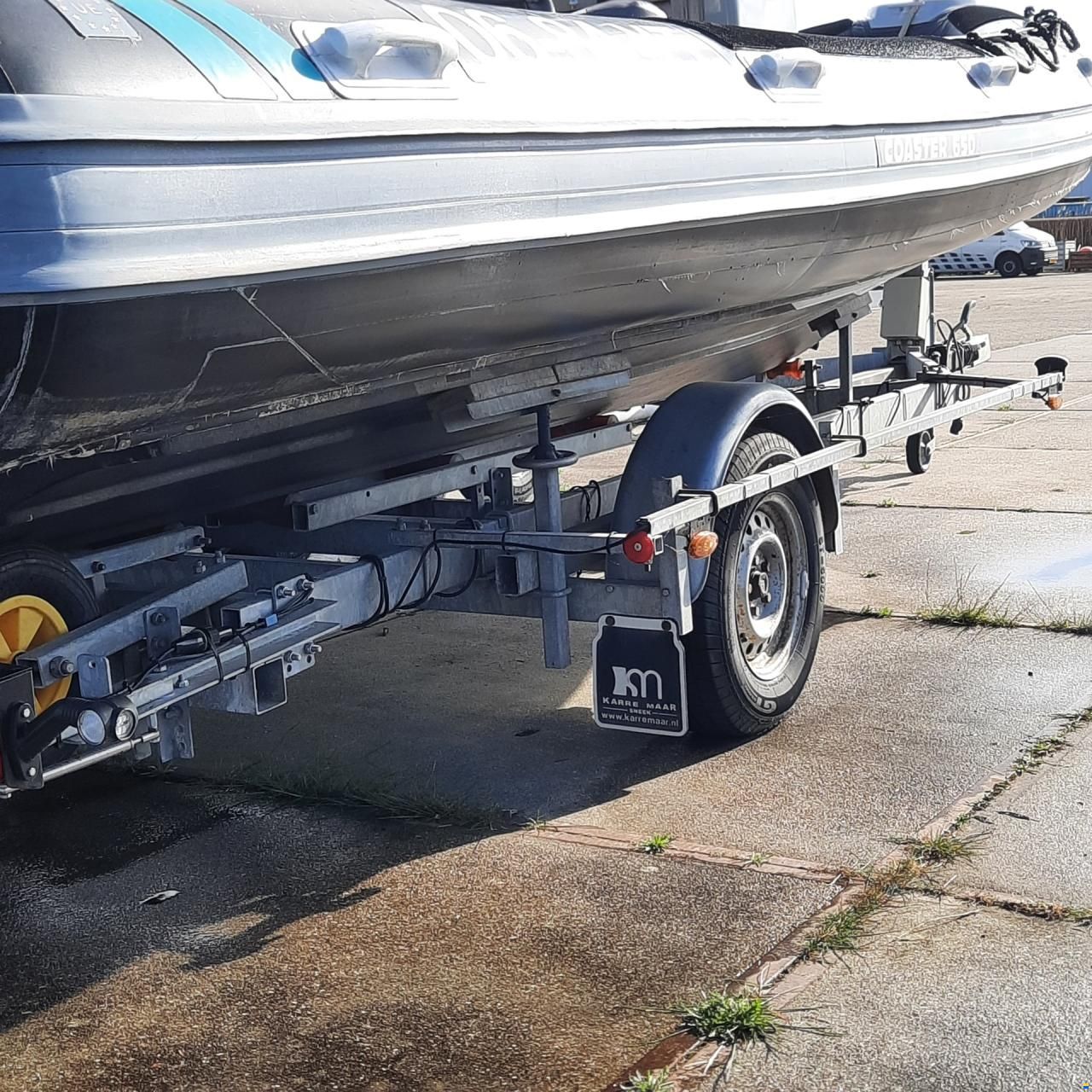 Yamaha Rib met trailer