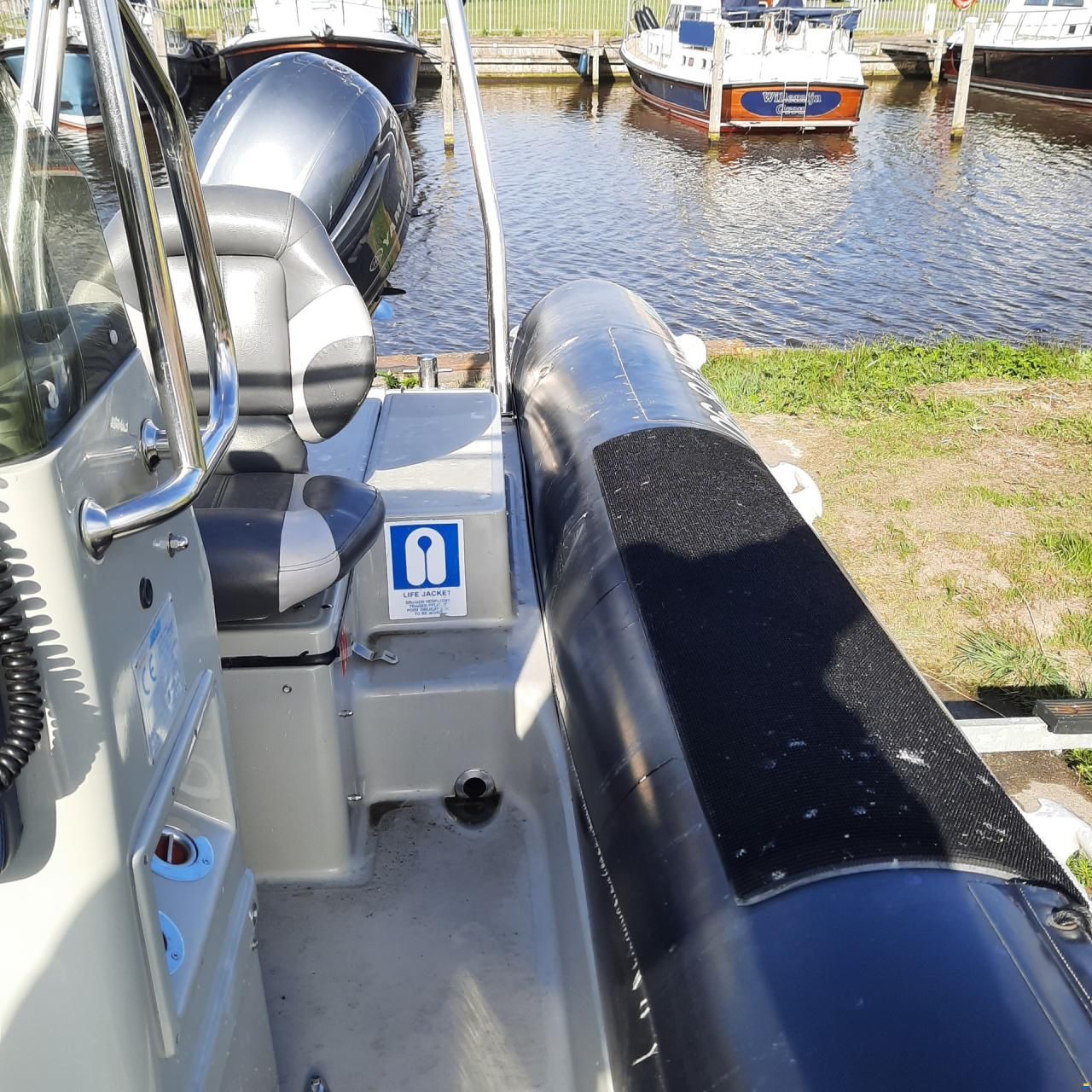 Yamaha Rib met trailer