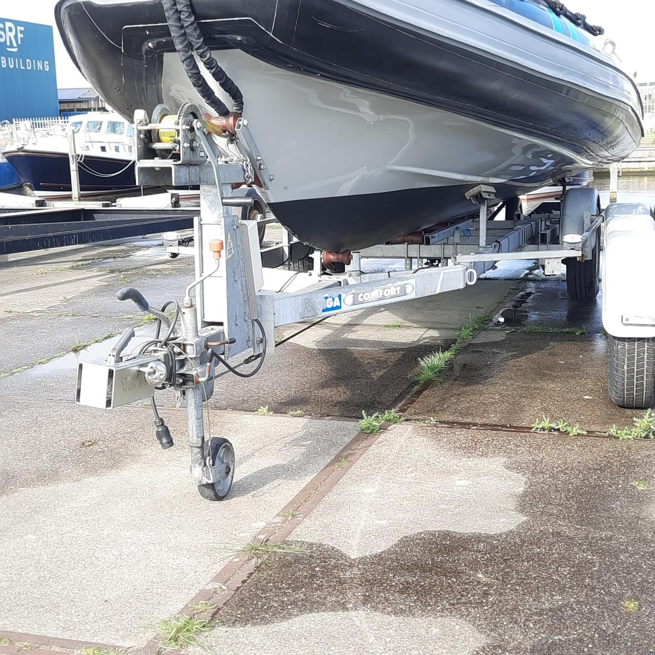 Yamaha Rib met trailer