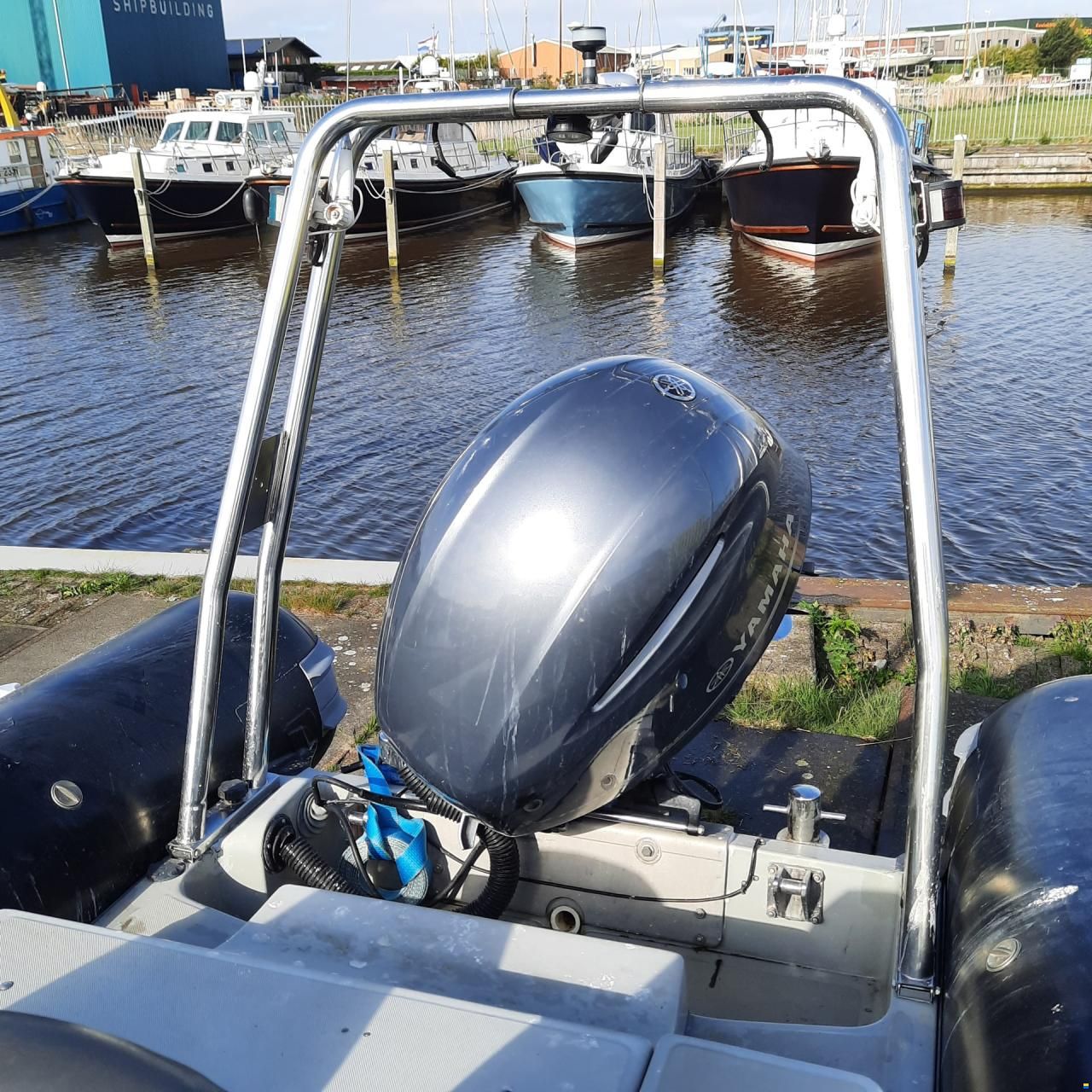 Yamaha Rib met trailer