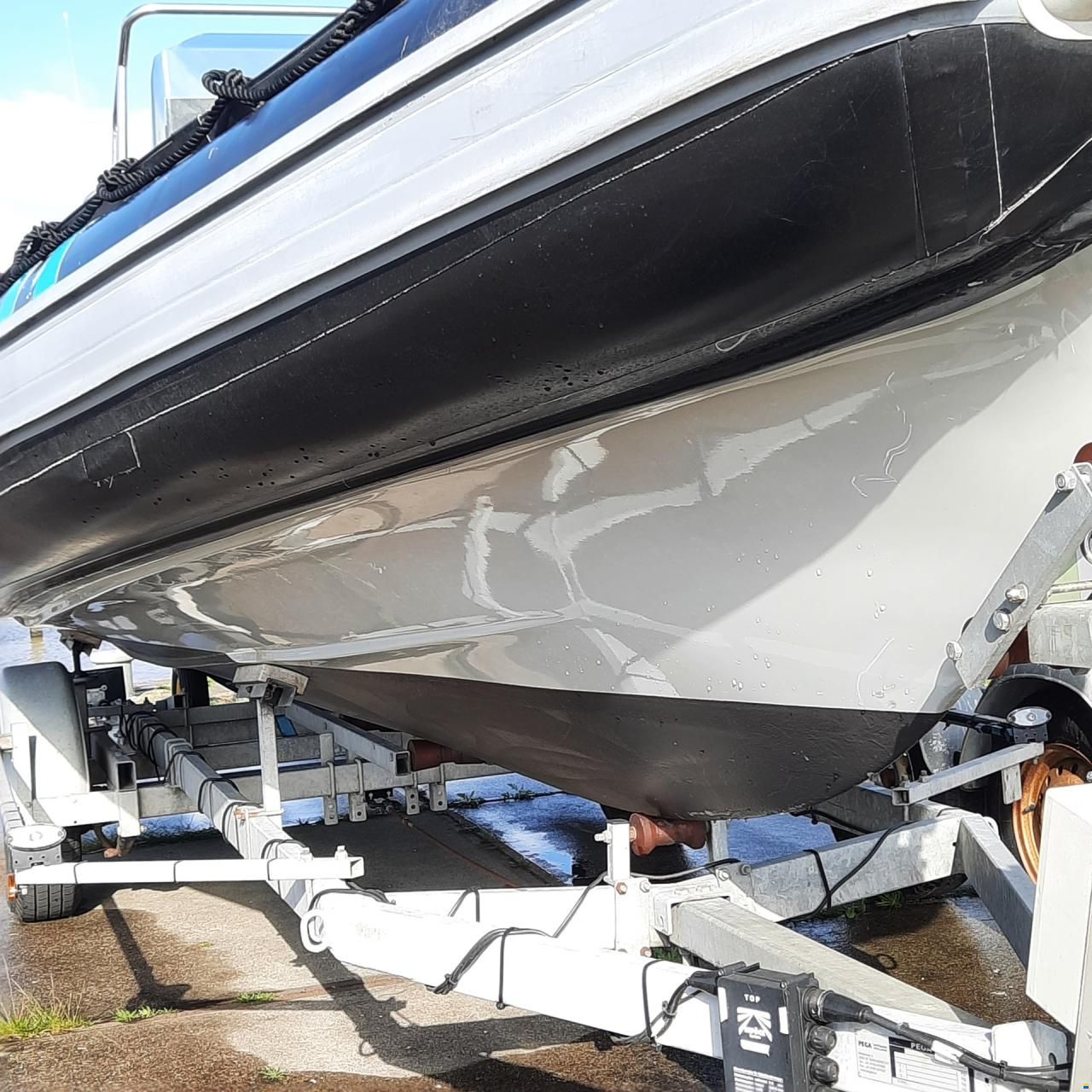 Yamaha Rib met trailer
