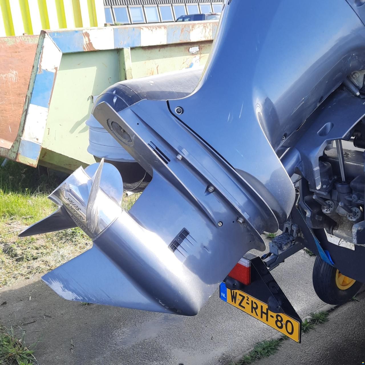 Yamaha Rib met trailer
