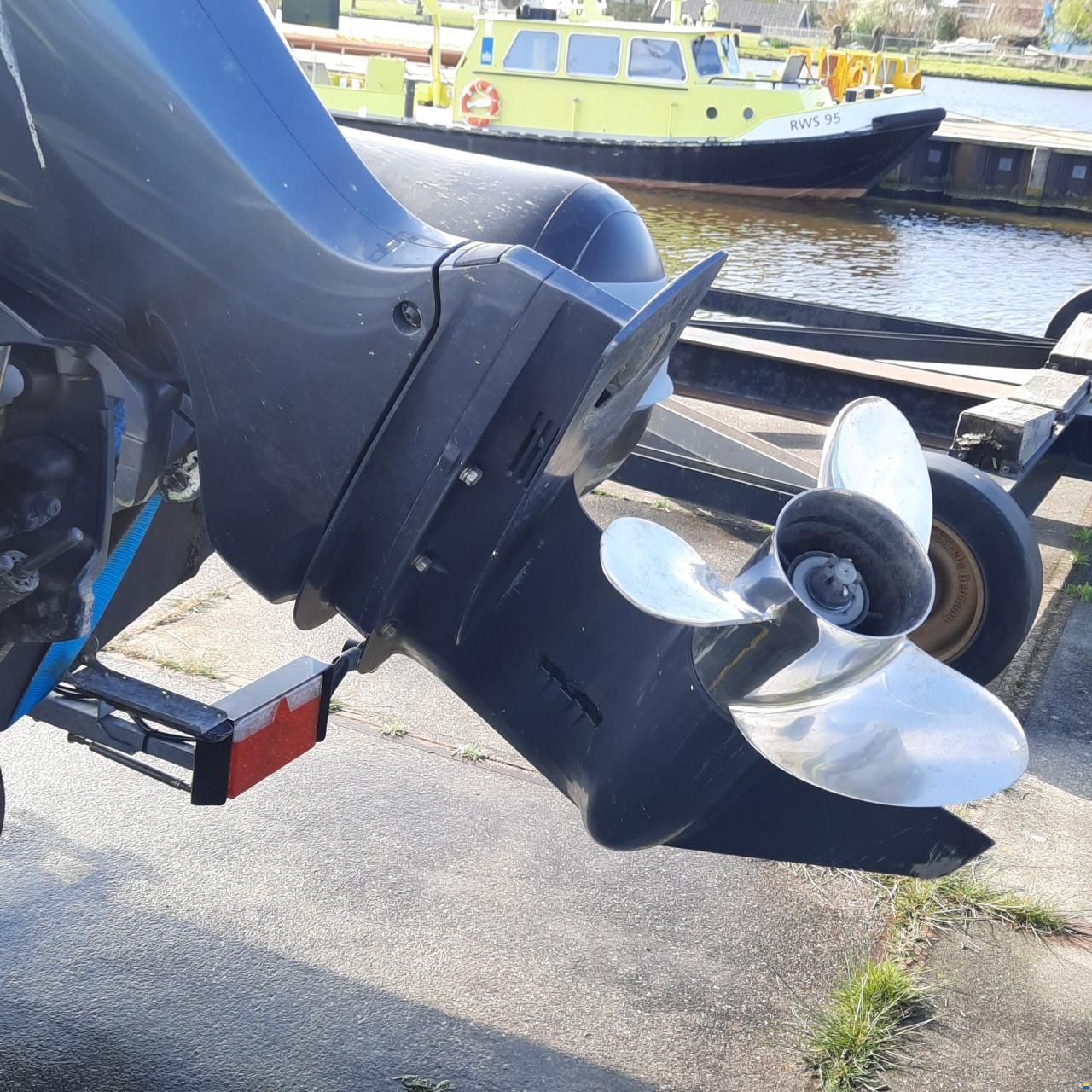 Yamaha Rib met trailer