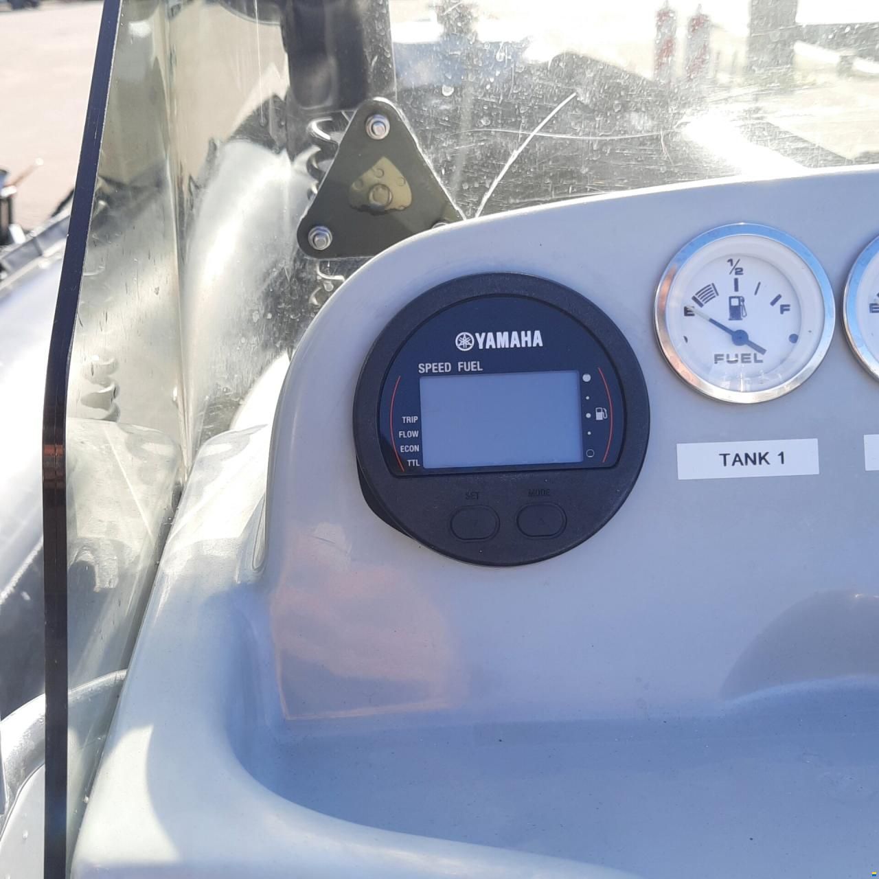 Yamaha Rib met trailer