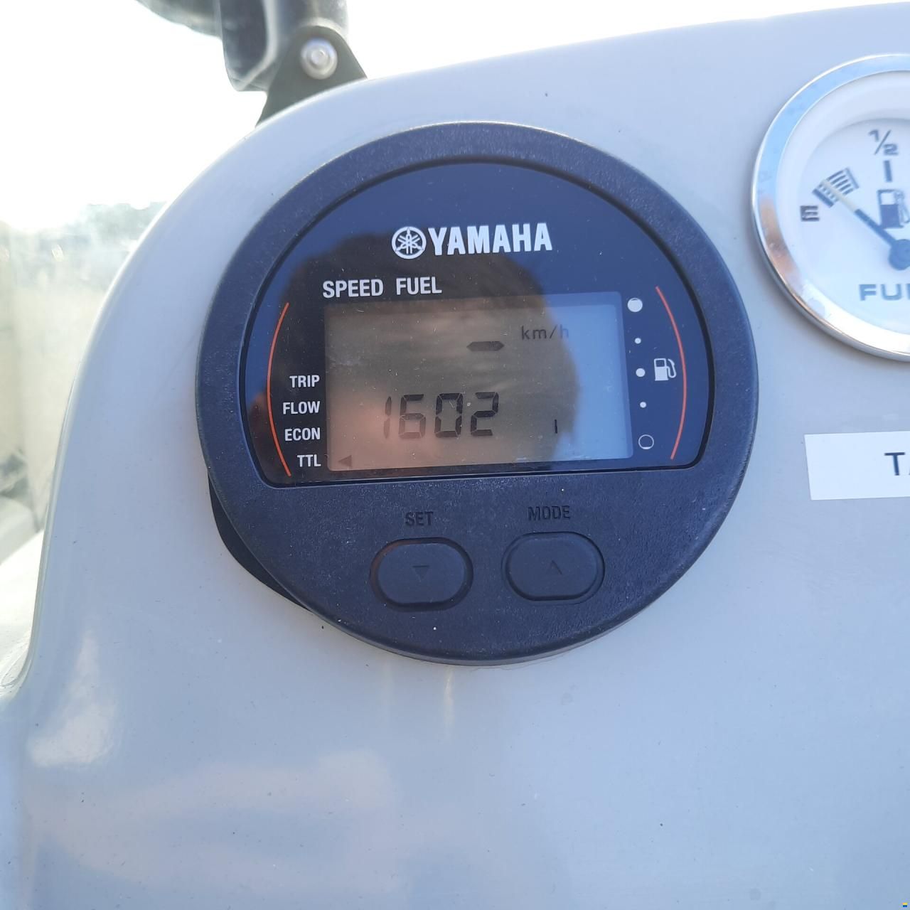 Yamaha Rib met trailer