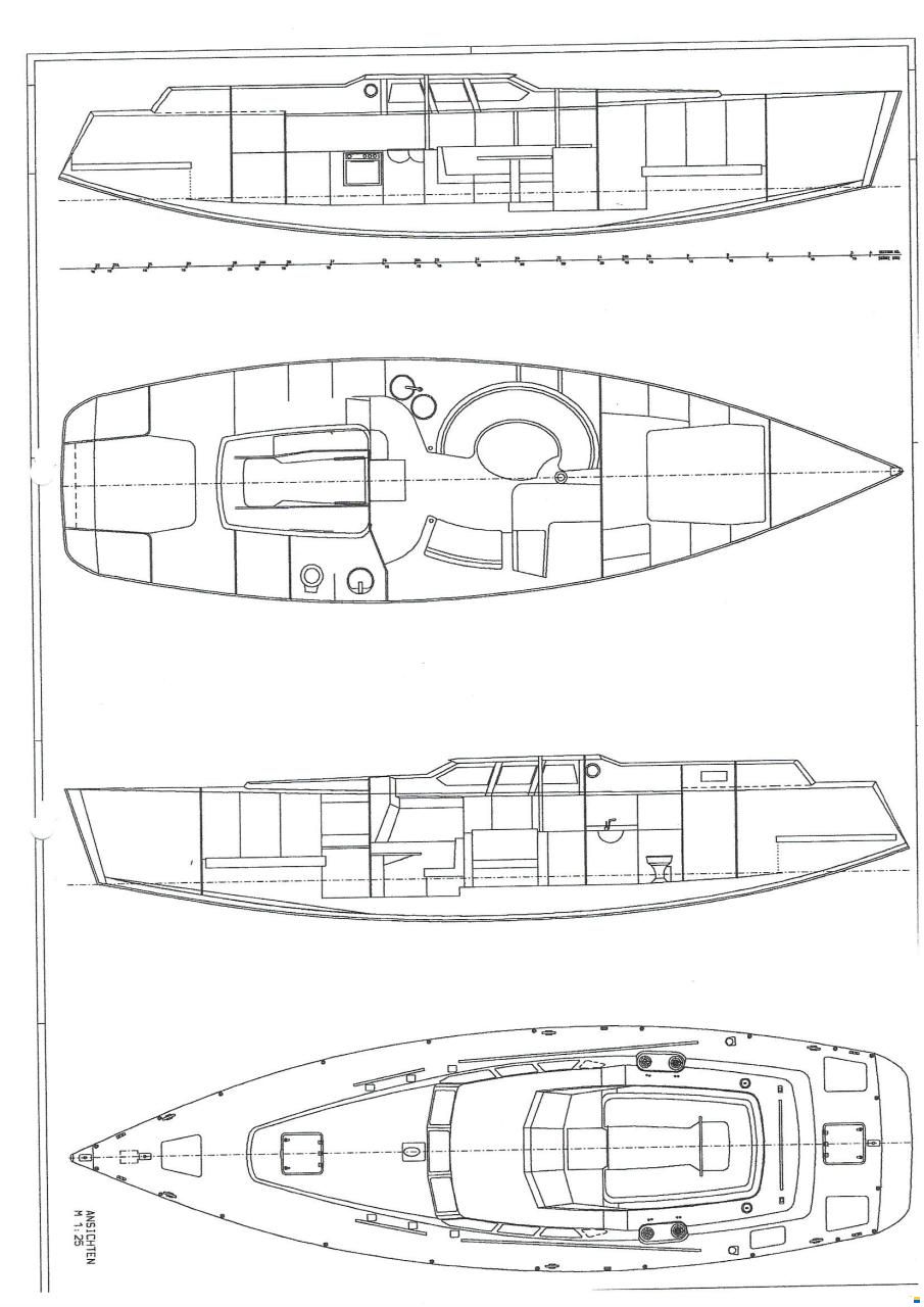Dick Exklusive Mittelcockpit Yacht 45